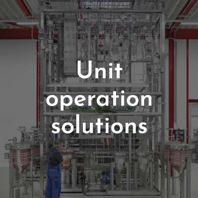 Unit operation solutions